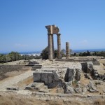 Die Akropolis von Rhodos (Stadt)