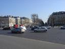 Kreisverkehr in Paris