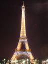 Der Eiffelturm bei Nacht